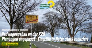 Radwegeplanung und Sanierung der K28 (Billmerich-Unna)