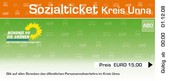 Sozialticket im Kreis Unna Sozialticket im Kreis Unna